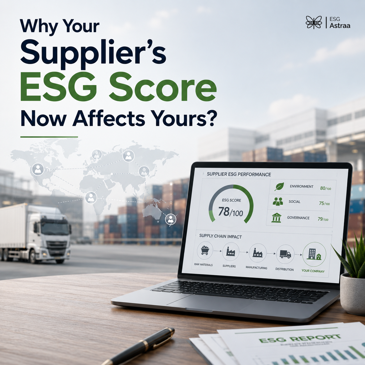 Why Your Supplier's ESG Score Now Affects Yours?