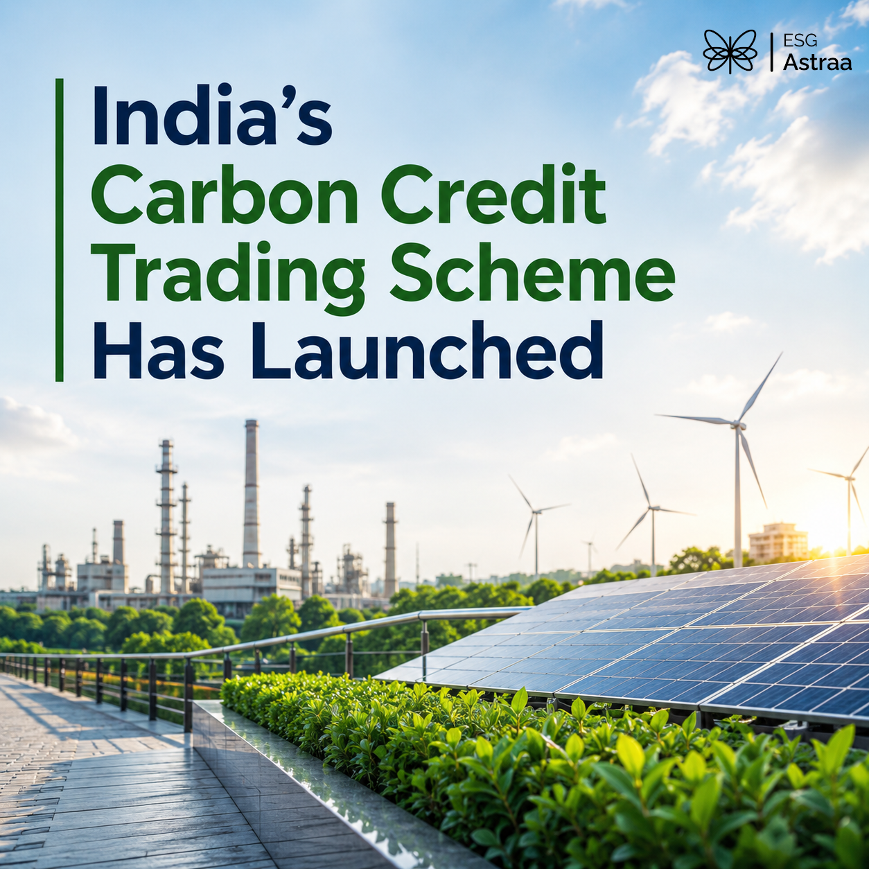 India's Carbon Credit Trading Scheme Has Launched