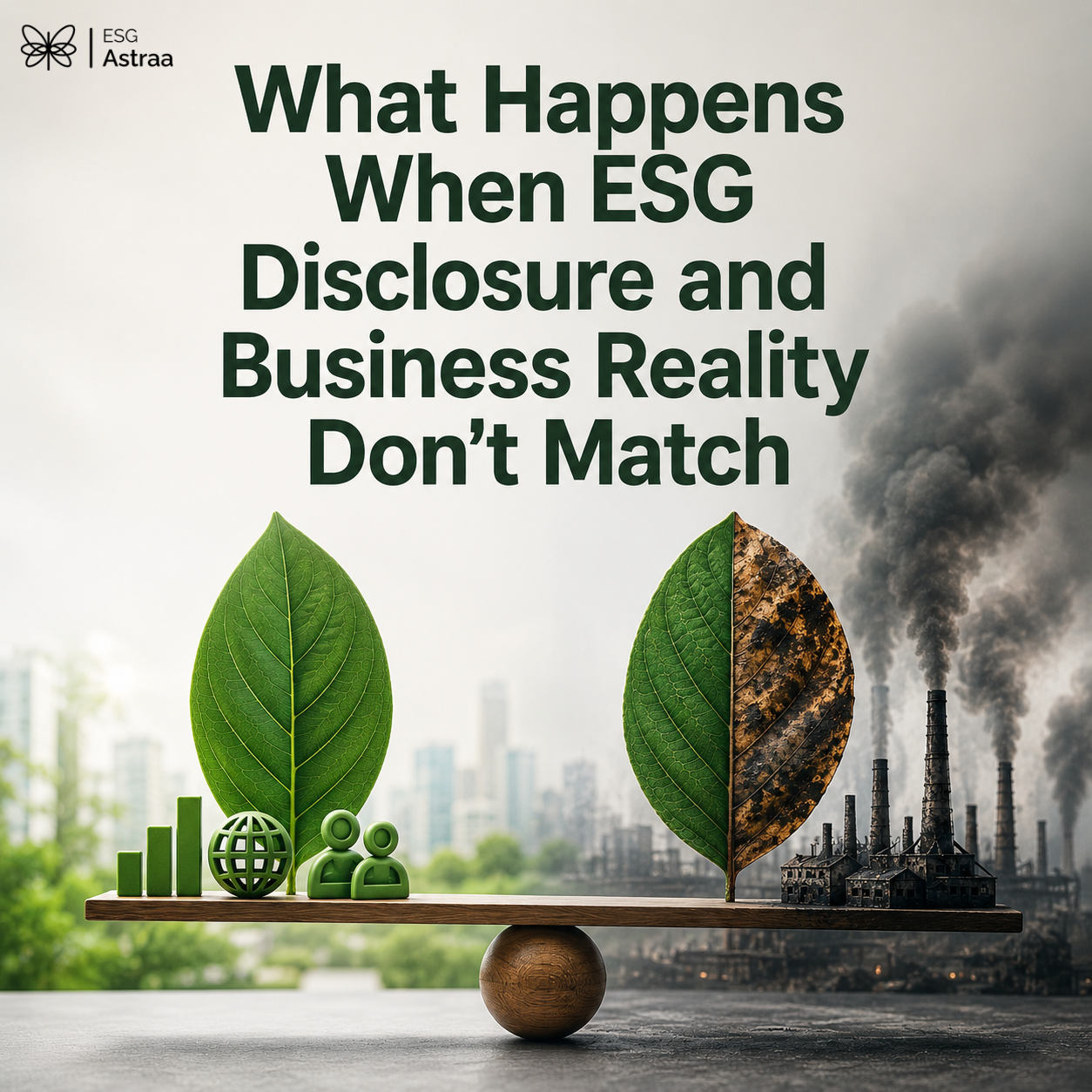 What Happens When ESG Disclosure and Business Reality Don't Match