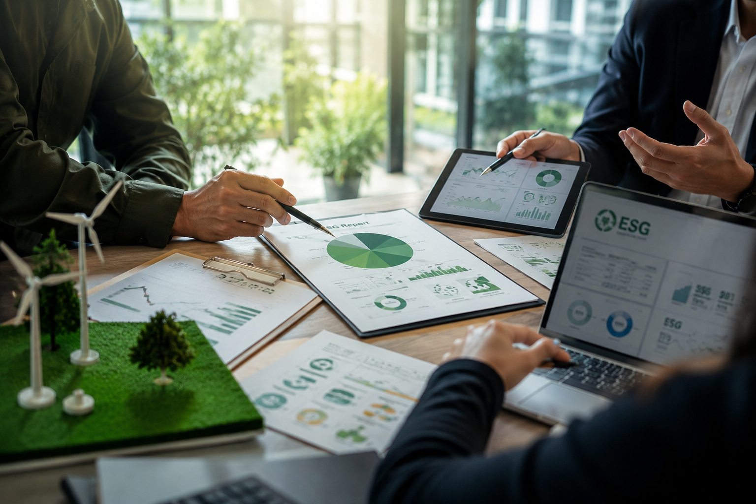 How to Turn Your ESG Report Into a Business Development Tool