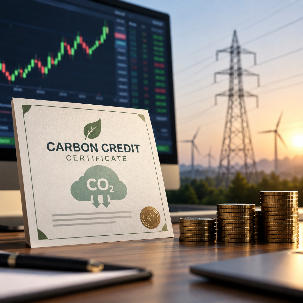 How Will Carbon Credit Certificates Be Traded on India's Power Exchanges?