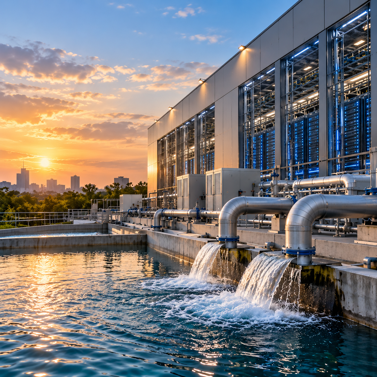 AI Data Centres and Water