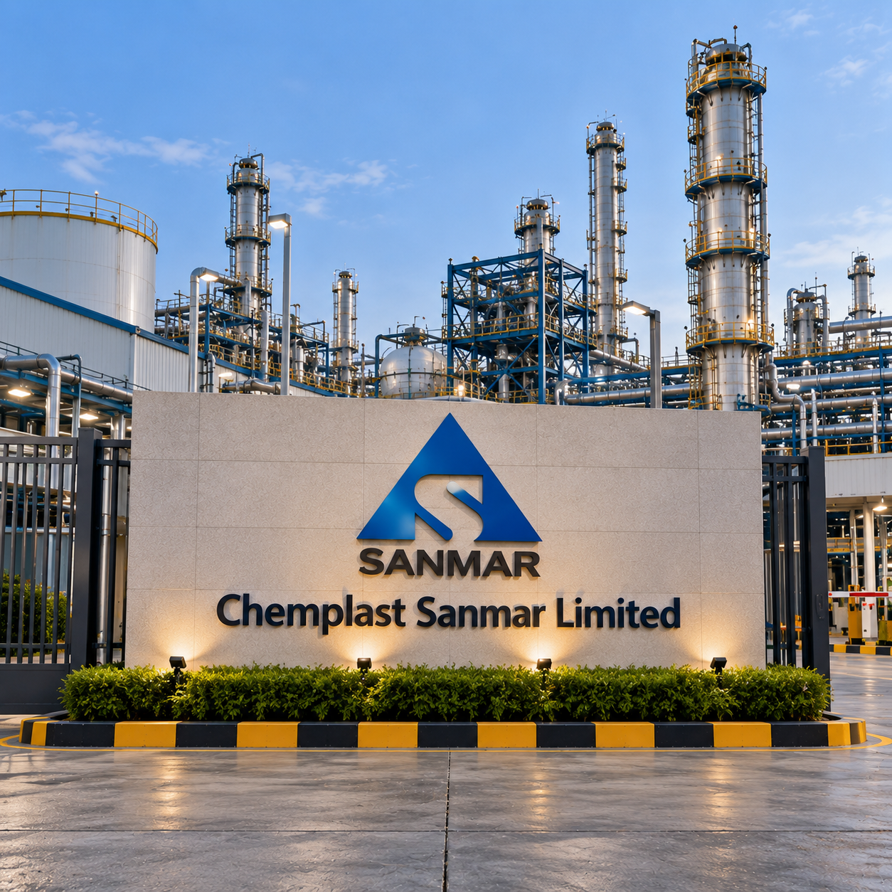 Chemplast Sanmar Mettur effluent treatment